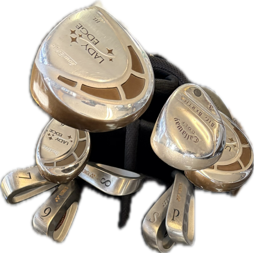 Vist Large View of Product Image Which is Used Tour Edge LADY EDGE Womens Package Set RH Brown 12 Piece