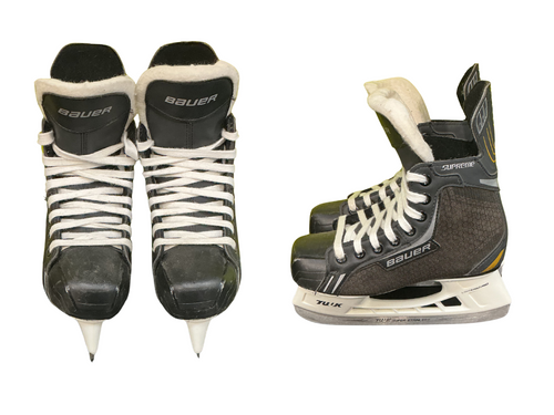 Vist Large View of Product Image Which is Used Bauer SUPREME PRO Junior Hockey Skate Junior 01