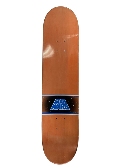 Vist Large View of Product Image Which is Used Santa Cruz STAR WARS Skateboard Deck Only Orange 8"