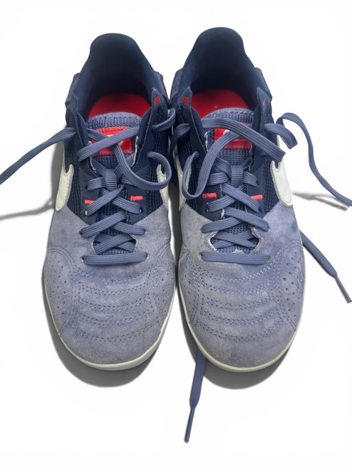 Vist Large View of Product Image Which is Used Nike Soccer Indoor Shoes Royal Blue Junior 04