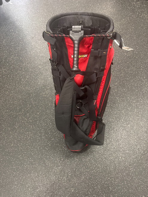 Vist Large View of Product Image Which is Used GRIP TECH STAND BAG Mens Stand Bag Black
