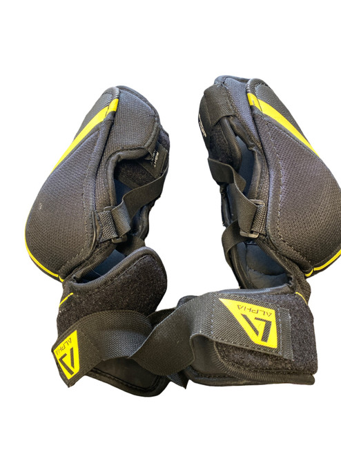 Vist Large View of Product Image Which is Used Warrior ALPHA DX5 Senior Elbow Pads LG