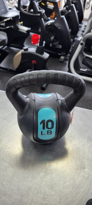 Vist Large View of Product Image Which is Kettle Dumbbell (Each) Black 10 lb