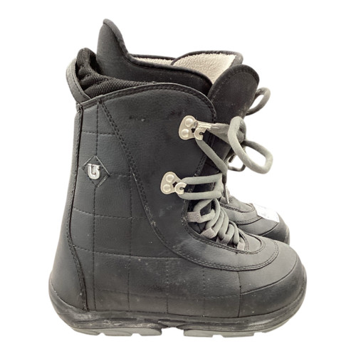 Vist Large View of Product Image Which is Used Burton ION GROM SZ 6 Mens Snowboard Boots Black Senior 6