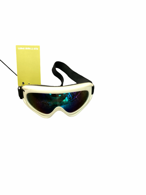 Vist Large View of Product Image Which is Used Snow Goggles Adult White