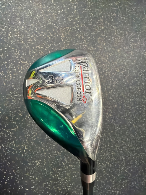 Vist Large View of Product Image Which is Used Warrior CUSTOM GOLF Mens Hybrid Club RH 3 Hybrid