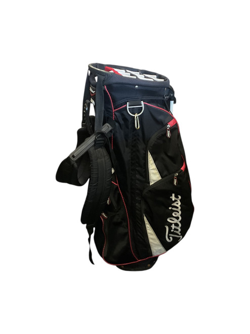 Vist Large View of Product Image Which is Used Titleist 14 WAY STAND BAG Mens Stand Bag Black