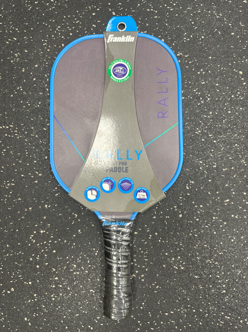 Vist Large View of Product Image Which is NEW Franklin RALLY Pickleball Racquet Royal Blue