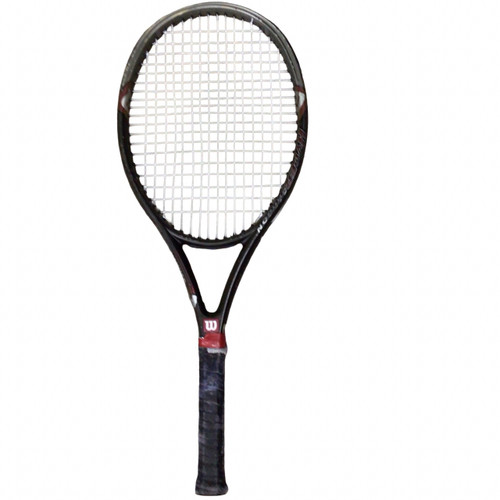 Vist Large View of Product Image Which is Used Wilson HYPER HAMMER 2.3 Adult Tennis Racquet Black Unknown
