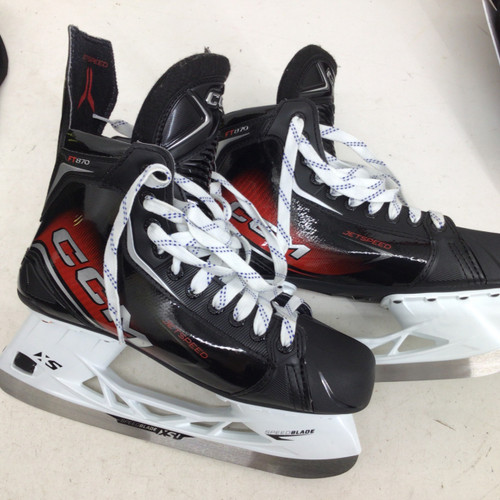 Vist Large View of Product Image Which is Used CCM JETSPEED FT870 SR 9 HOCKEY SKATES Senior Hockey Skate Senior 9