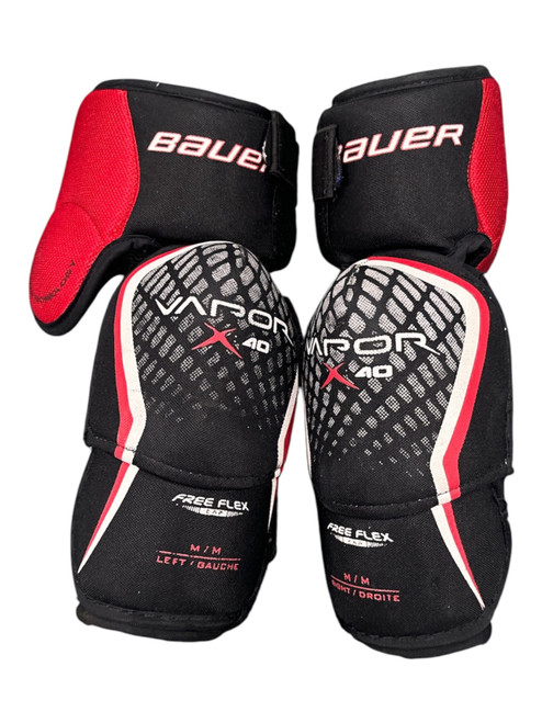 Vist Large View of Product Image Which is Used Bauer VAPOR 40 ELBOWS Senior Elbow Pads MD