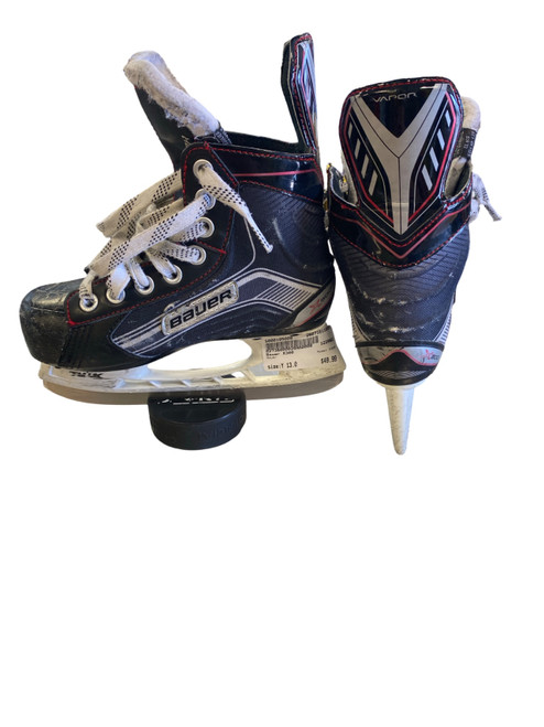 Vist Large View of Product Image Which is Used Bauer X300 Youth Hockey Skate Youth 13.0
