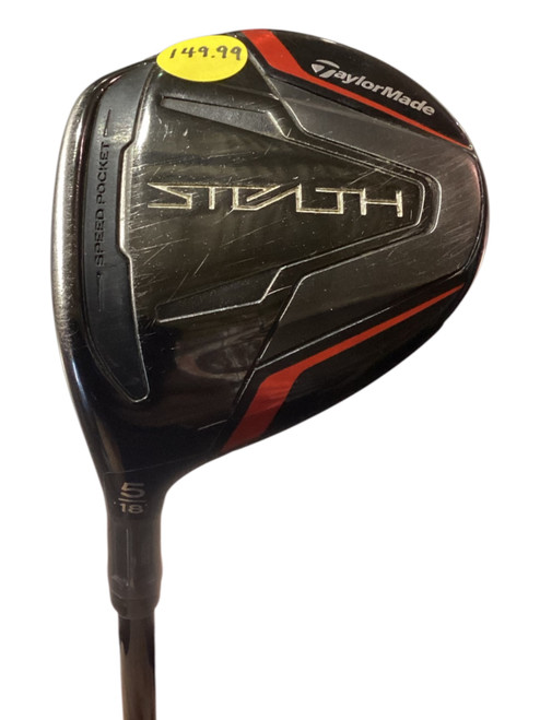 Vist Large View of Product Image Which is Used Taylormade STEALTH Mens Fairway Wood LH 5 Wood