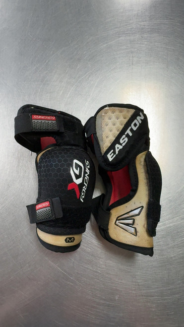 Vist Large View of Product Image Which is Used Easton SYNERGY Youth Elbow Pads MD