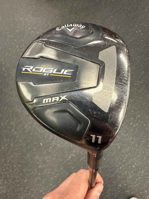 Vist Large View of Product Image Which is Used Callaway ROGUE ST MAX Womens Fairway Wood RH 11 Wood