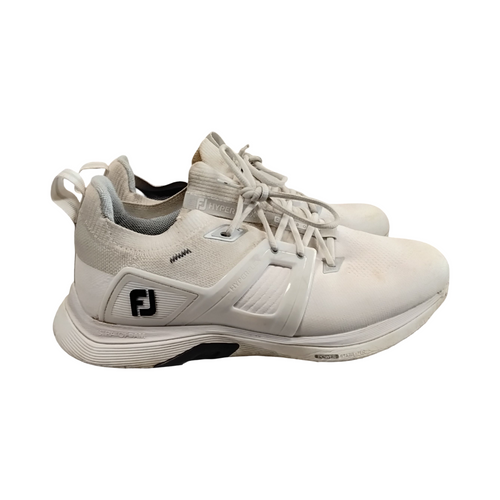 Vist Large View of Product Image Which is Used Foot Joy HYPERFLEX CARBON Mens Golf Shoes White Senior 10