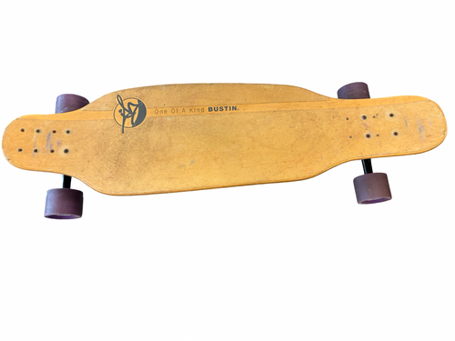 Vist Large View of Product Image Which is Used ONE OF A KIND BUSTIN Longboard Black Long