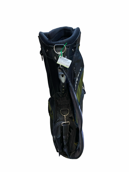 Vist Large View of Product Image Which is Used Affinity BLACK AND GREEN Mens Stand Bag Green