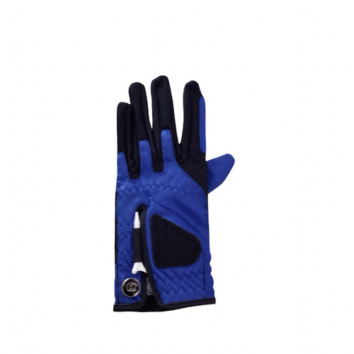 Vist Large View of Product Image Which is Used Z-Force Jr Golf Glove Royal Blue SM