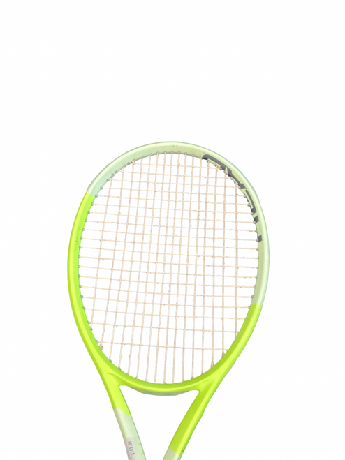Vist Large View of Product Image Which is Used Head Racquet EXTREME PRO 400 Adult Tennis Racquet Lime Green 4 1/4"
