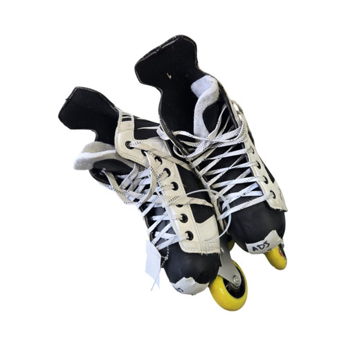 Vist Large View of Product Image Which is Used Alkali RPD LITE ADJ 2-5 SKATES Roller Hockey Skates Black Adjustable