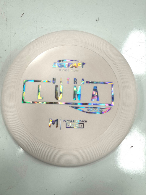 Vist Large View of Product Image Which is Used Discraft ULTRA LUNA Disc Golf Putter Almond 172g
