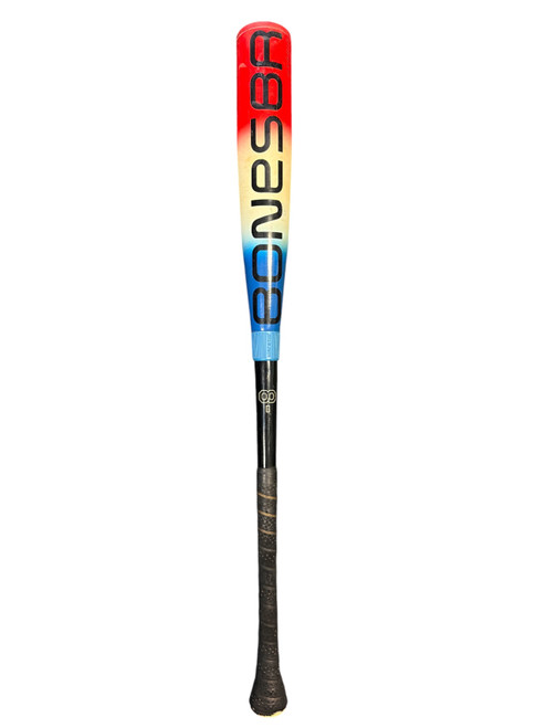 Vist Large View of Product Image Which is Used Warstic 2025 BONESABER USA HYBRID BB/SB USA 2 5/8 Bat 31"