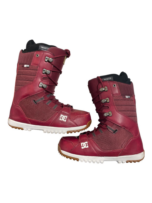Vist Large View of Product Image Which is Used DC Shoes Mens Snowboard Boots Maroon Senior 11