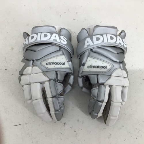 Vist Large View of Product Image Which is Used Adidas EQT BERSERKER JR 10 IN LAX GLOVE Lacrosse Gloves Junior White 10"
