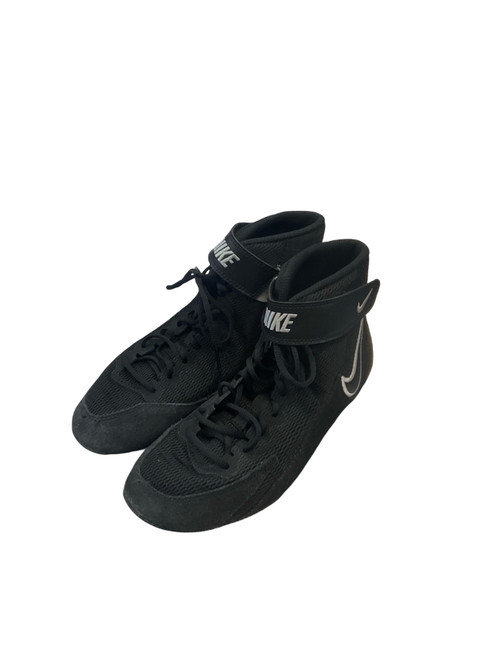 Vist Large View of Product Image Which is Used Nike Wrestling Shoes Black Senior 5.5