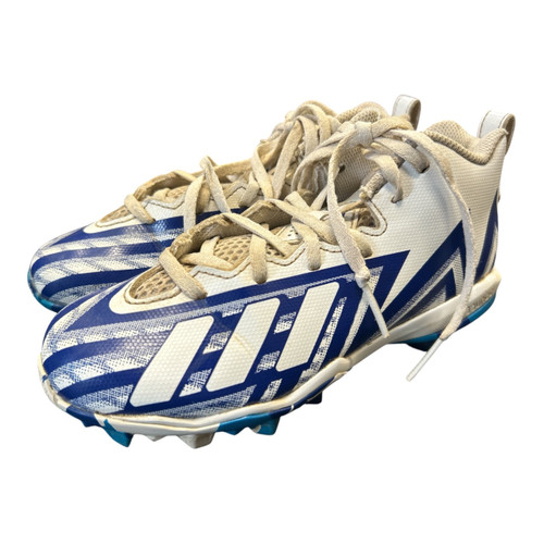 Vist Large View of Product Image Which is Used Adidas FREAK SPARK 23 Jr FB Cleats Royal Blue And White Junior 02