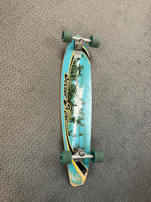 Vist Large View of Product Image Which is Used SECTOR 9 Longboard Black 7 3/4"