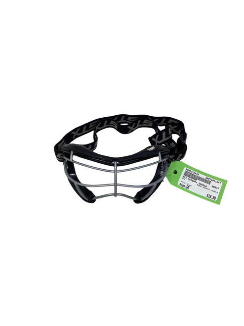 Vist Large View of Product Image Which is Used STX 4SIGHT+ GOGGLE Lacrosse Facial Protect Black SM