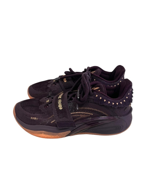 Vist Large View of Product Image Which is Used Anta Kai Mens 10 Basketball Shoes M Purple 