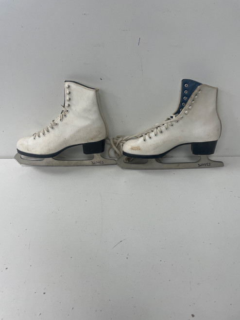 Vist Large View of Product Image Which is Used Bauer FIG WomensFigure Skate White Senior 6