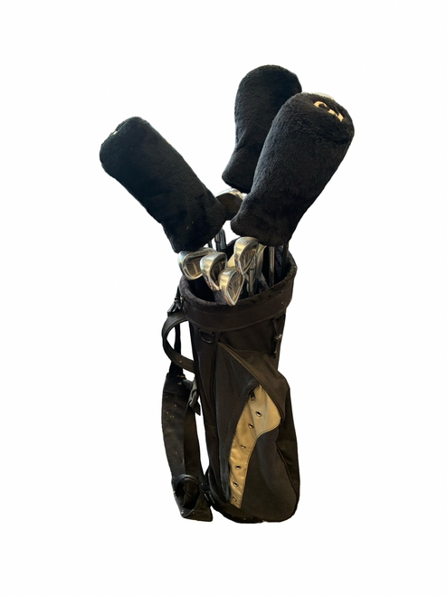 Vist Large View of Product Image Which is Used Tour Select FORGED TI Mens Package Set RH Black 14 Piece
