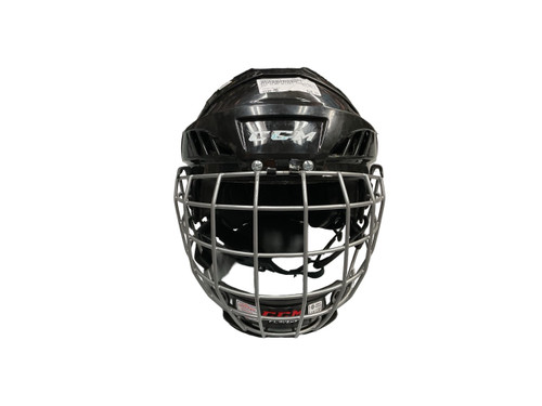 Vist Large View of Product Image Which is Used CCM FL40 Helmet Cage Combo Black MD