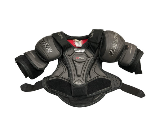 Vist Large View of Product Image Which is Used Bauer X900 LITE Junior Shoulder Pads MD