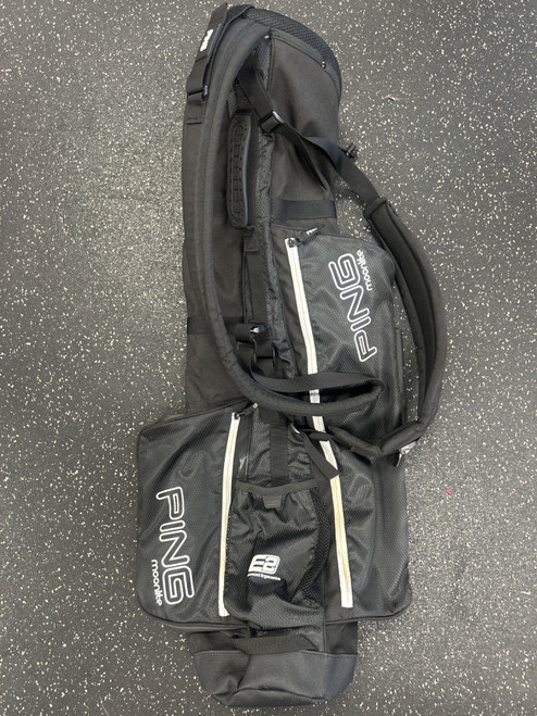 Vist Large View of Product Image Which is Used Ping MOONLITE Mens Cart Bag Black