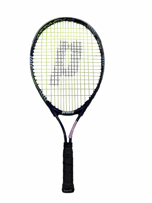 Vist Large View of Product Image Which is Used Prince ATTACK 23 Junior Tennis Racquet Navy Blue 23"