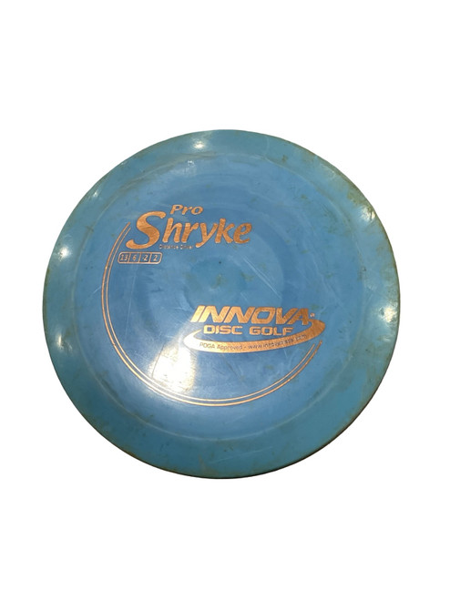 Vist Large View of Product Image Which is Used Innova PRO SHRYKE Disc Golf Driver Carolina Blue