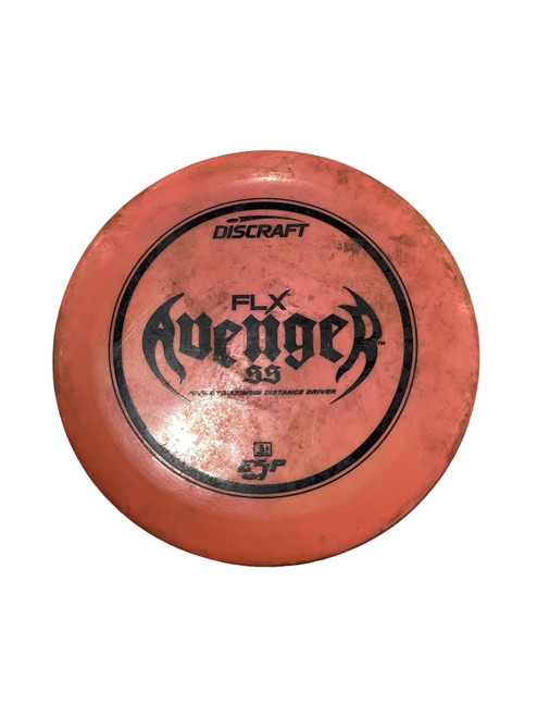 Vist Large View of Product Image Which is Used Discraft ESP FLX AVENGER SS Disc Golf Driver Coral