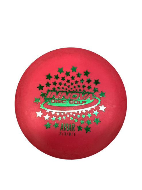 Vist Large View of Product Image Which is Used Innova AVIAR PUTTER Disc Golf Putter Pink