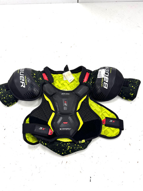 Vist Large View of Product Image Which is Used Bauer 3X Junior Shoulder Pads SM