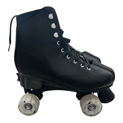 Vist Large View of Product Image Which is Used RollerDerby QUAD SKATES Senior Roller Quad Skates Black Adjustable