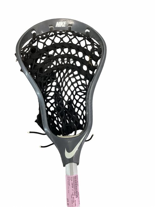 Vist Large View of Product Image Which is Used Nike VAPOR LT Jr Atk/Mid Complete Stick Black And Grey
