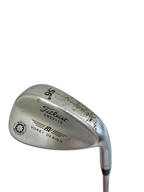 Vist Large View of Product Image Which is Used Titleist SM56-10 56 Degree Mens RH Wedge