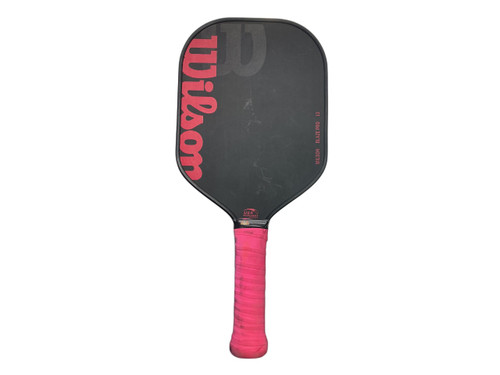 Vist Large View of Product Image Which is Used Wilson BLAZE PRO 13 PADDLE Pickleball Racquet Black