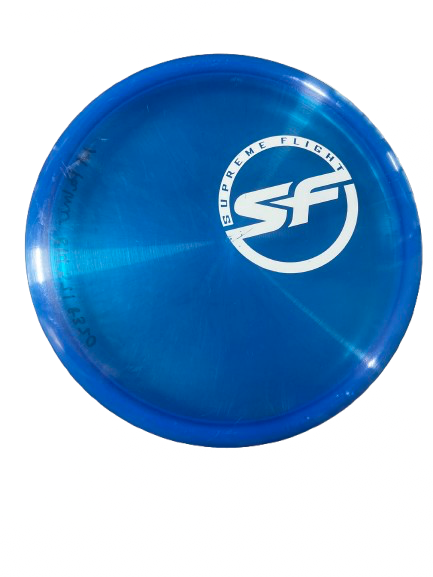 Vist Large View of Product Image Which is Used Discraft BUZZZ SS Disc Golf Driver Royal Blue