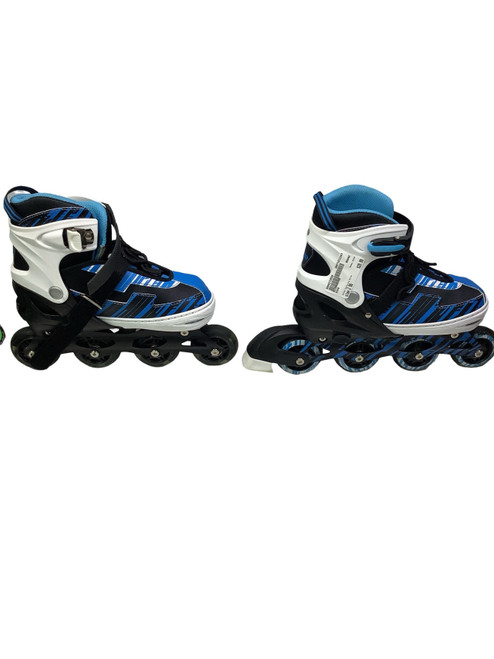 Vist Large View of Product Image Which is Used ECOO Junior Rec Fitness Skates Carolina Blue Junior 06